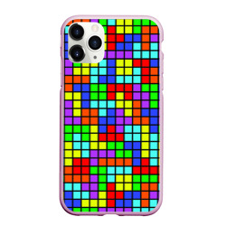 Чехол для iPhone 11 Pro Max матовый Тетрис