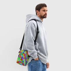 Сумка через плечо 3D Тетрис - фото 2