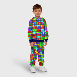 Детский костюм с толстовкой 3D Тетрис - фото 2