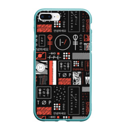 Чехол для iPhone 7Plus/8 Plus матовый Twenty One Pilots