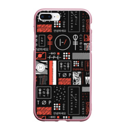 Чехол для iPhone 7Plus/8 Plus матовый Twenty One Pilots