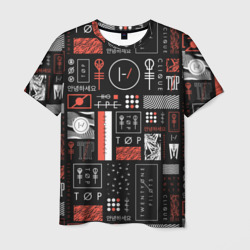 Twenty One Pilots – Мужская футболка 3D с принтом купить со скидкой в -26%