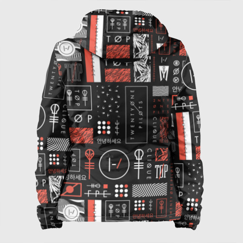 Женская куртка 3D Twenty One Pilots, цвет белый - фото 2