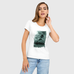Женская футболка хлопок Slim ИС-3 - фото 2