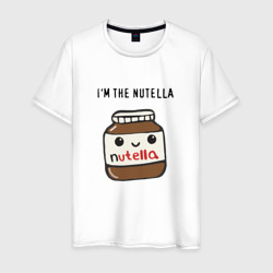 Мужская футболка хлопок Нутелла
