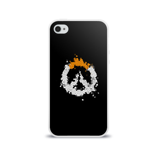 Чехол для Apple iPhone 4/4S силиконовый глянцевый Overwatch Logo (Краска-Витраж) Фото 01 Чехол для Apple iPhone 4/4S силиконовый глянцевый Overwatch Logo (Краска-Витраж) Фото 01