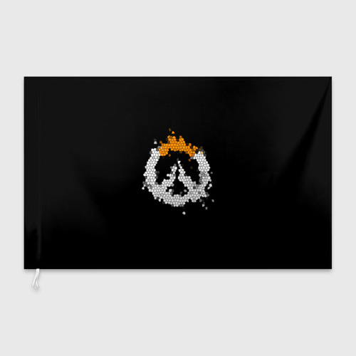 Флаг 3D Overwatch Logo (Краска-Витраж) Фото 01 Флаг 3D Overwatch Logo (Краска-Витраж) Фото 01