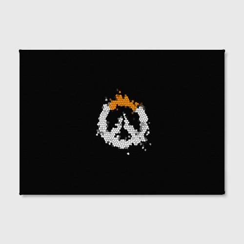 Холст прямоугольный Overwatch Logo (Краска-Витраж) Фото 01 Холст прямоугольный Overwatch Logo (Краска-Витраж) Фото 01