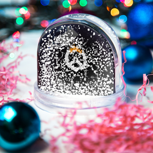 Снежный шар Overwatch Logo (Краска-Витраж) Фото 01 Снежный шар Overwatch Logo (Краска-Витраж) Фото 01