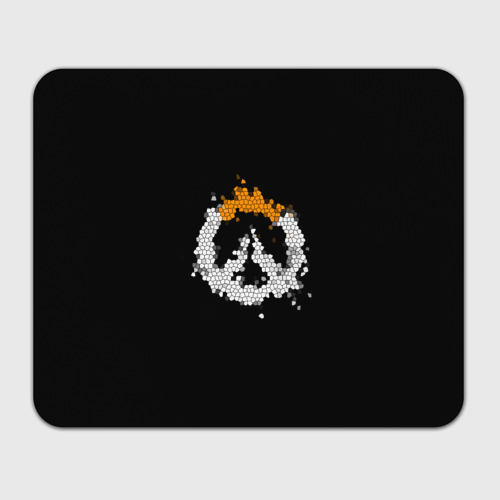 Коврик для мышки прямоугольный Overwatch Logo (Краска-Витраж) Фото 01 Коврик для мышки прямоугольный Overwatch Logo (Краска-Витраж) Фото 01