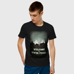 Мужская футболка хлопок Twin Peaks - фото 2