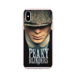 Чехол для iPhone X матовый Peaky Blinders