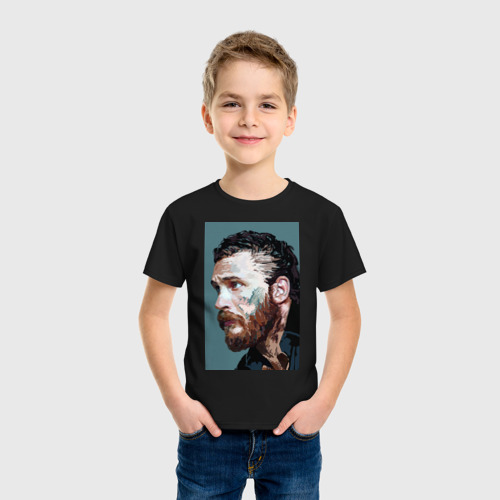 Детская футболка хлопок Том Харди, цвет черный - фото 3