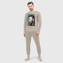 Мужская пижама с лонгсливом хлопок Том Харди - фото 2