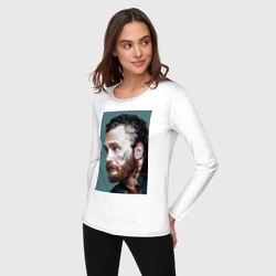 Женский лонгслив хлопок Том Харди - фото 2