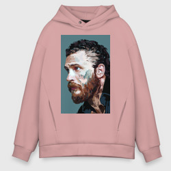 Мужское худи Oversize хлопок Том Харди
