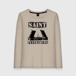 Женский лонгслив хлопок Санкт-Петербург