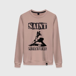 Женский свитшот хлопок Санкт-Петербург. Петр I