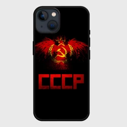 Чехол для iPhone 14 СССР орел