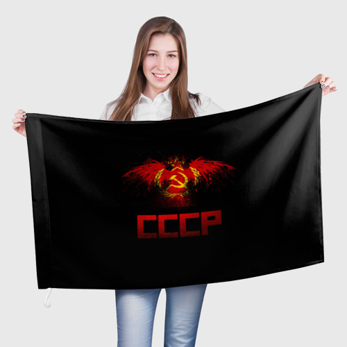 Флаг 3D СССР орел