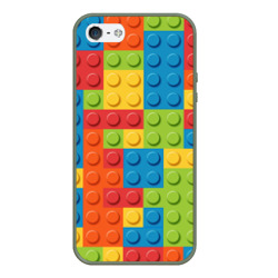 Лего – Чехол для iPhone 5/5S матовый с принтом купить