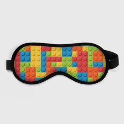Маска для сна 3D Лего конструктор