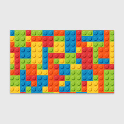 Бумага для упаковки 3D Лего конструктор