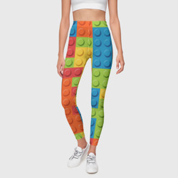 Леггинсы 3D Лего конструктор - фото 2