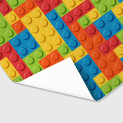 Бумага для упаковки 3D Лего конструктор - фото 2