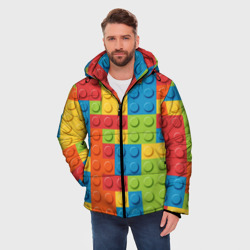 Мужская зимняя куртка 3D Лего - фото 2