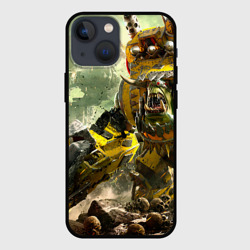 Чехол для iPhone 13 mini WH40k warboss