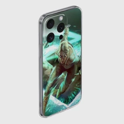 Чехол для iPhone 15 Pro силиконовый с защитой камеры Цири - фото 2