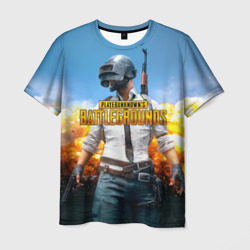 Мужская футболка 3D Playerunknown`s Battlegrounds 1