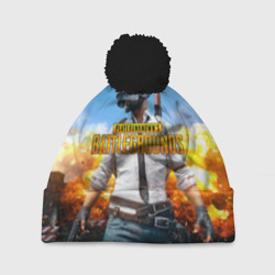 Шапка 3D c помпоном Playerunknown`s Battlegrounds 1