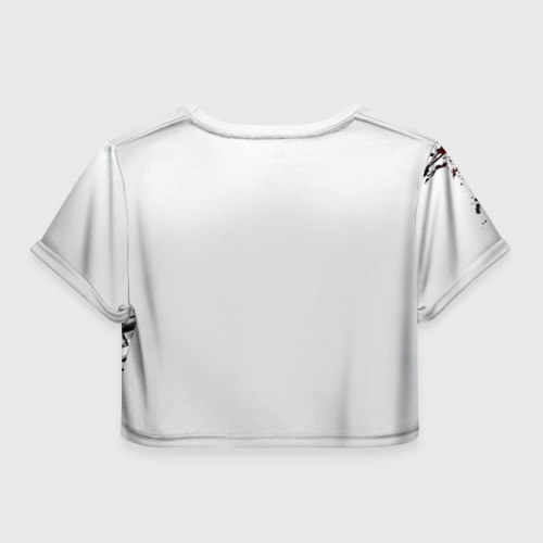 Женская футболка Crop-top 3D Destiny 5, цвет 3D печать - фото 2