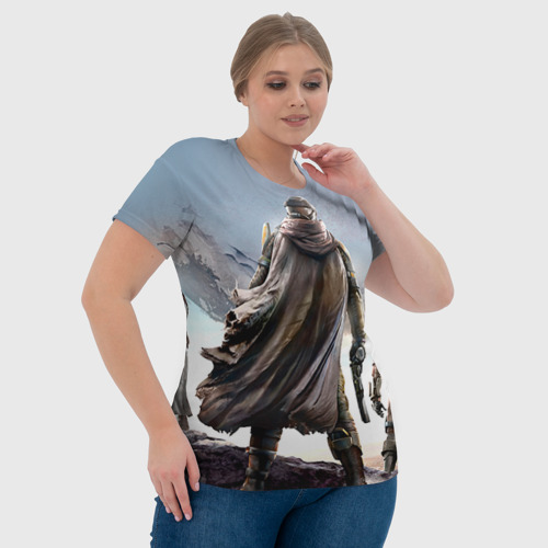 Женская футболка 3D Destiny 6, цвет 3D печать - фото 6