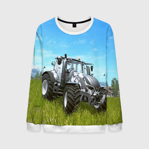 Мужской свитшот 3D Farming simulator 1