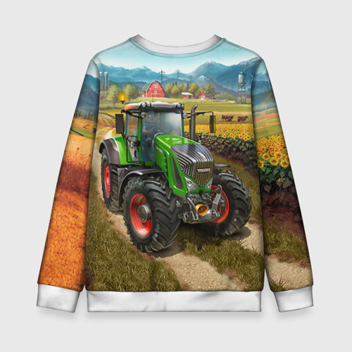 Детский свитшот 3D Farming simulator 2, цвет 3D печать - фото 2