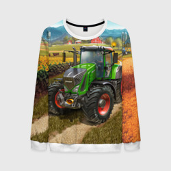 Мужской свитшот 3D Farming simulator 2