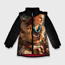 Зимняя куртка для девочек 3D HZD 2