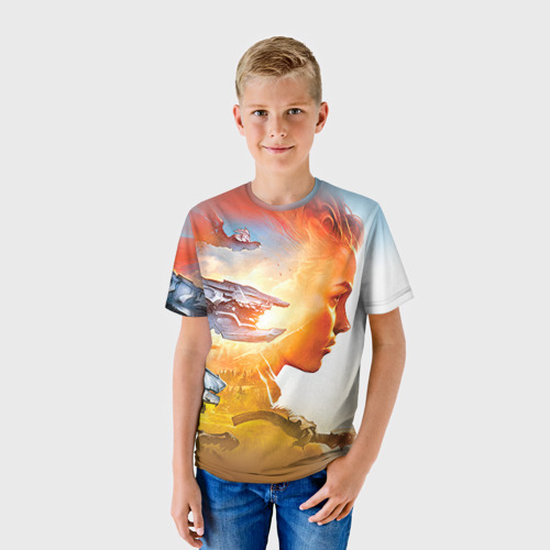 Детская футболка 3D HZD 3, цвет 3D печать - фото 3