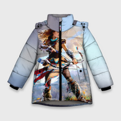 Зимняя куртка для девочек 3D HZD 4