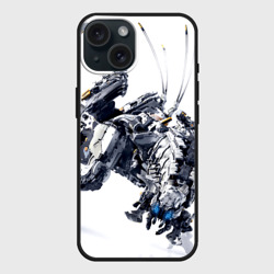 Чехол силиконовый для Apple iPhone 15 матовый HZD 5