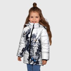 Зимняя куртка для девочек 3D HZD 5 - фото 2