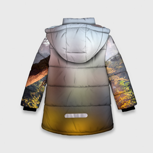 Зимняя куртка для девочек 3D HZD 6, цвет черный - фото 2