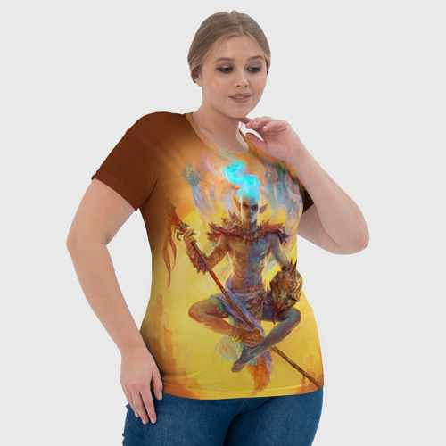 Женская футболка 3D Вивек, цвет 3D печать - фото 6