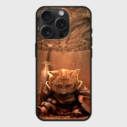 Чехол силиконовый для Apple iPhone 15 Pro матовый Довакин