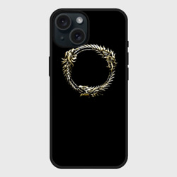 Чехол силиконовый для Apple iPhone 15 матовый TES 8