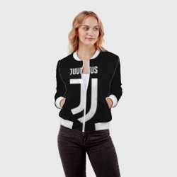 Женский бомбер 3D Ювентус - фото 2