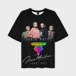 Мужская футболка oversize 3D Tokio Hotel